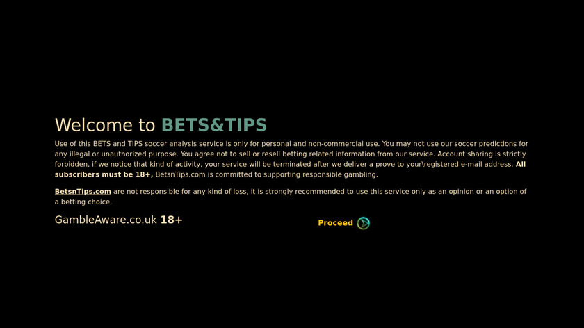 BetsnTips Landing Page