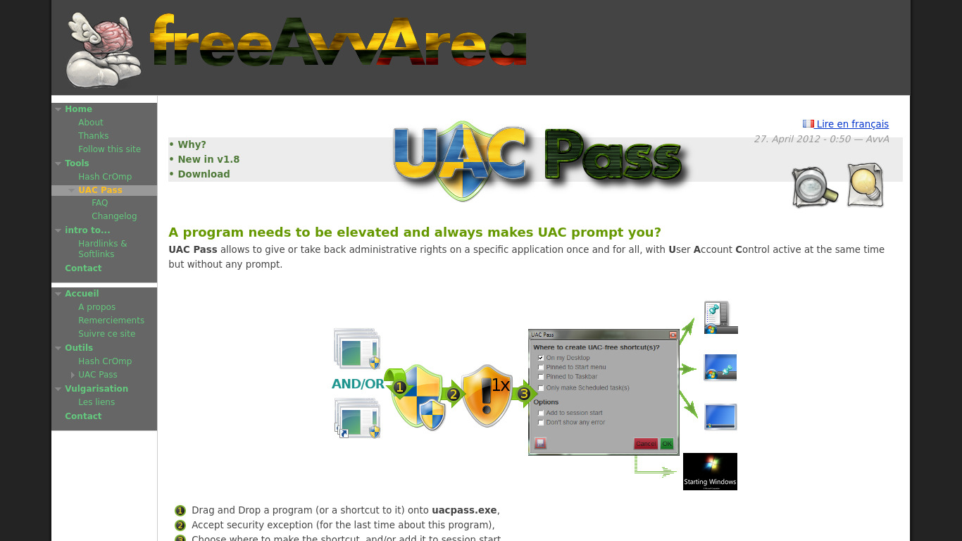 sites.google.com UAC Pass Landing page