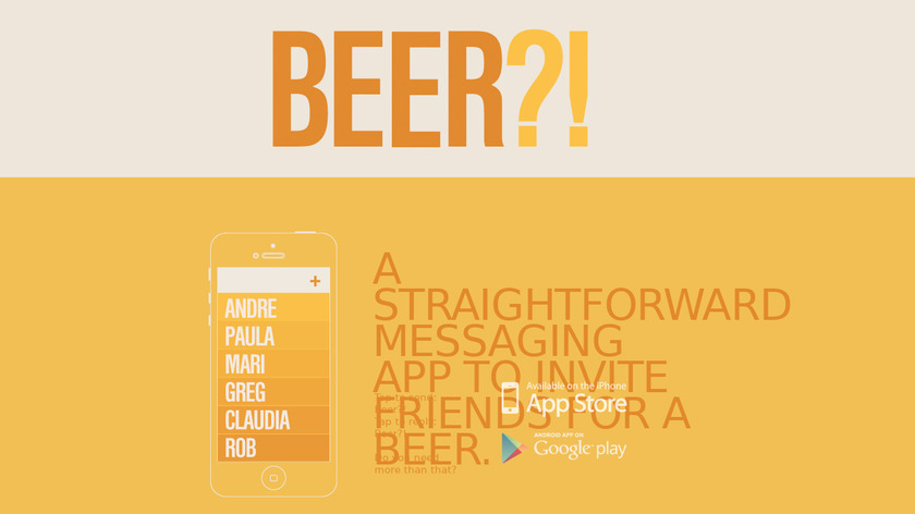 Beer?! Landing Page