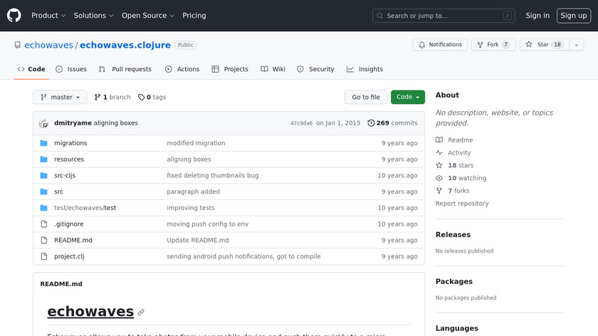 EchoWaves Landing Page