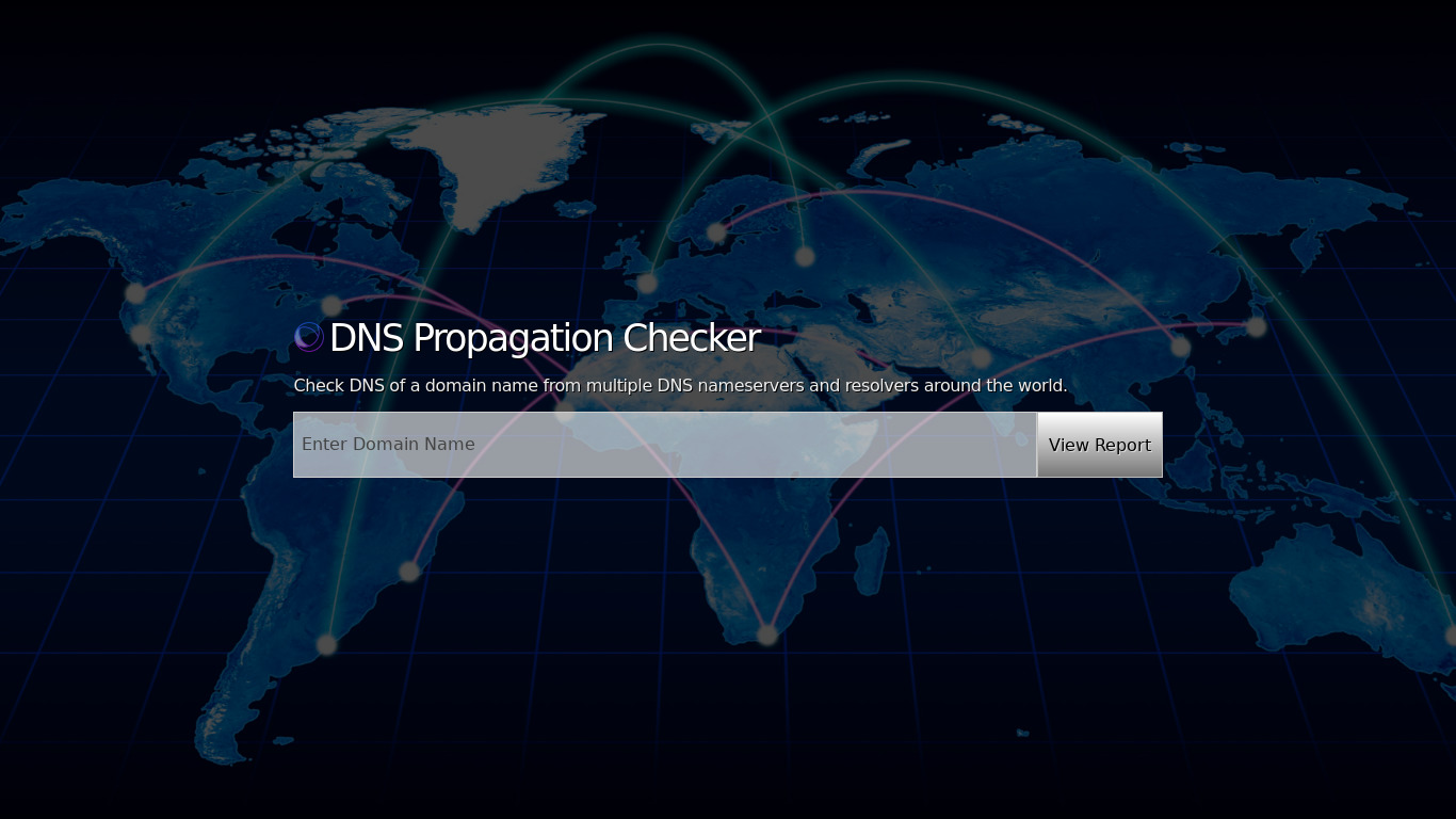 DNSPropagationTool.com Landing page