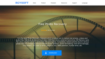 Rcysoft Free Photo Recovery image