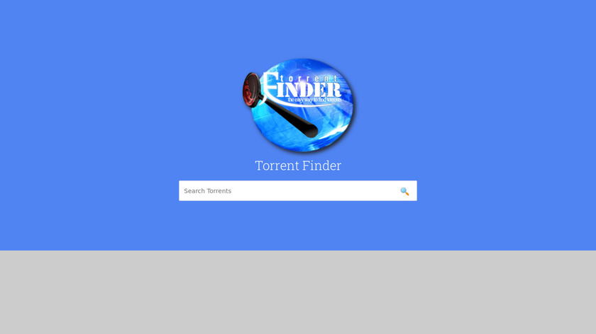 torrent-finder Landing Page