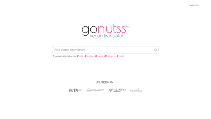 gonutss - The Vegan Translator image