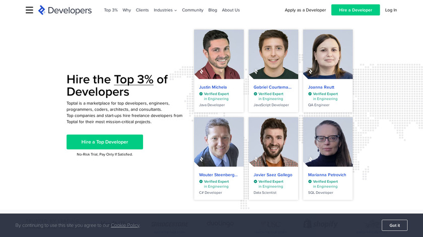 The Developer Handbook Landing Page