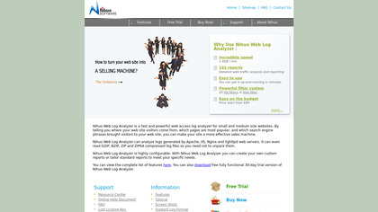 Nihuo Web Log Analyzer image