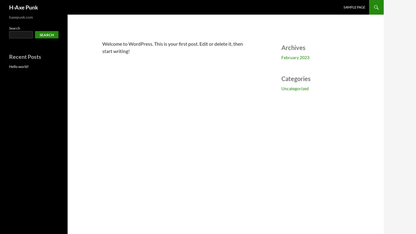 HaxePunk Landing Page