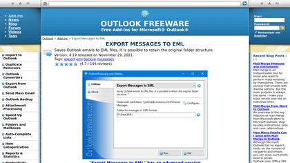 Export Messages to EML Files image