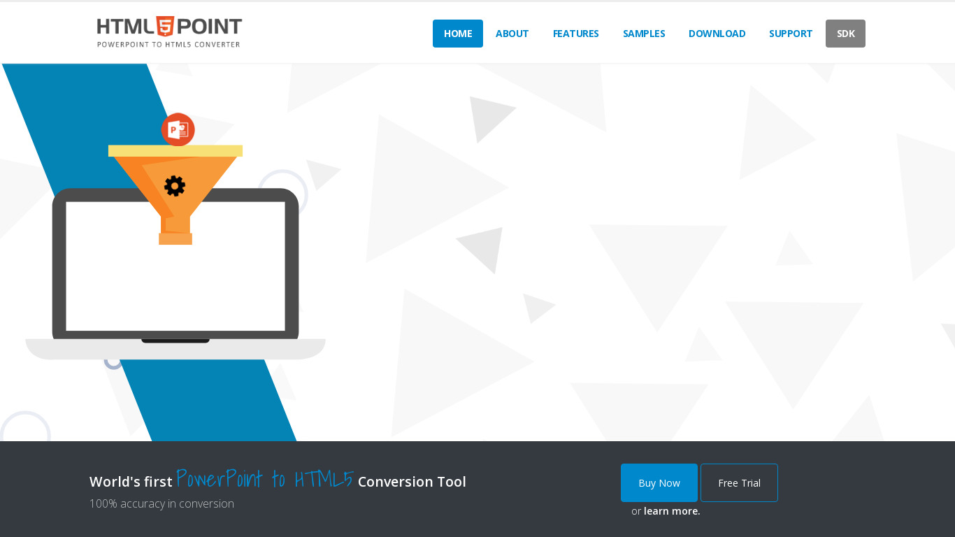 HTML5POINT Landing page