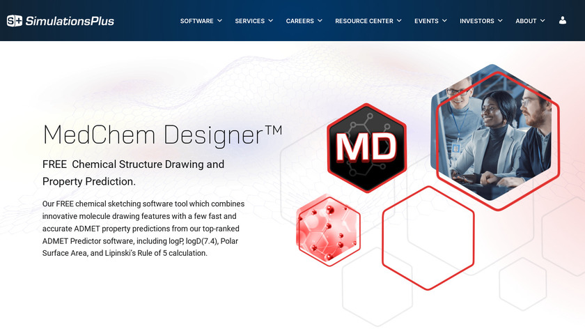 MedChem Designer Landing Page