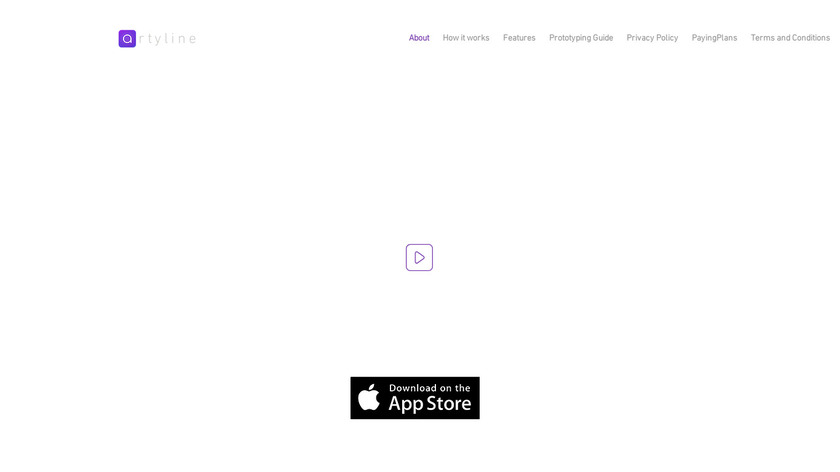 Artyline.co Landing Page