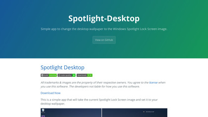 Spotlight Desktop image