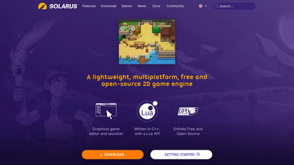 Solarus Action-RPG game engine image