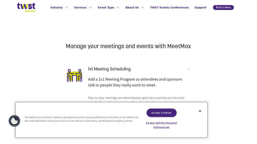 MeetMax Landing Page