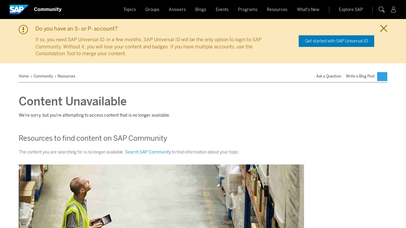 SAP StreamWork Landing page