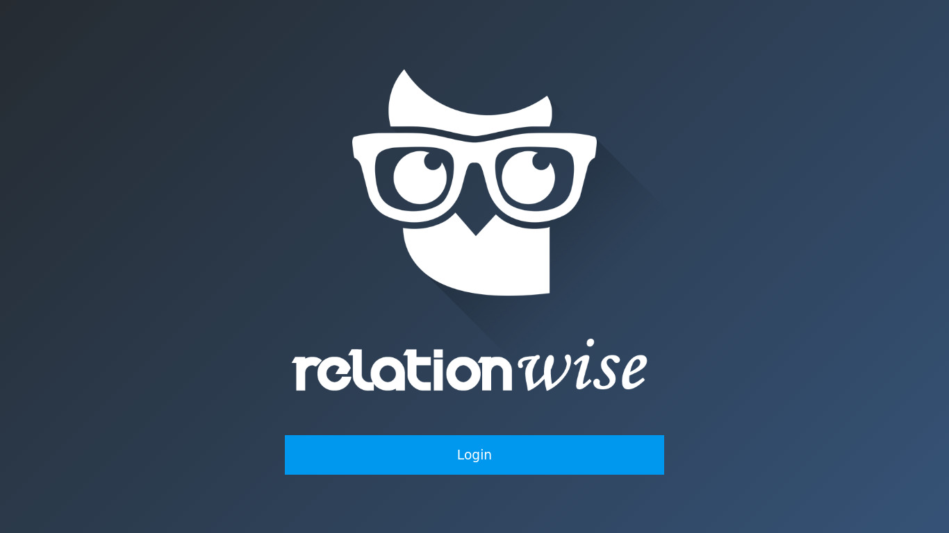 Relationwise Landing page
