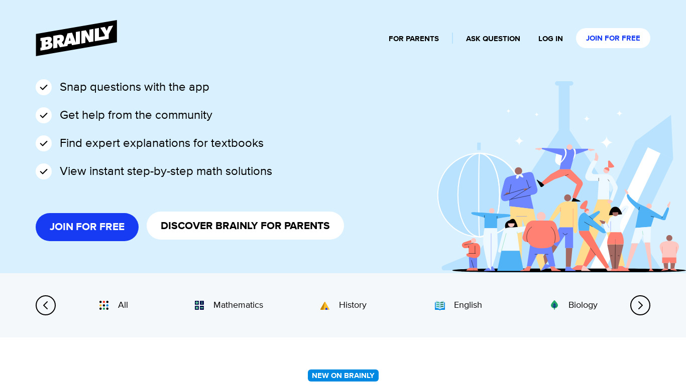 OpenStudy Landing page