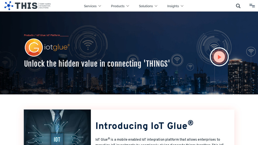 IoT Glue by Torry Harris Landing Page