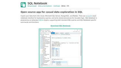 SQL Notebook image