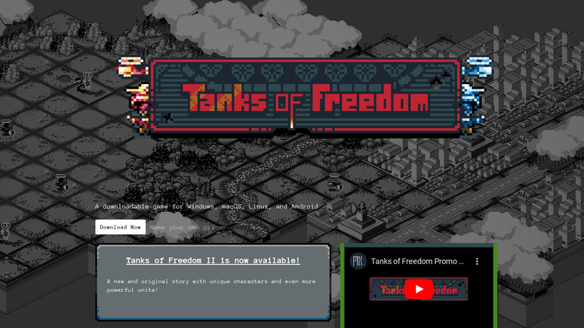 Tanks of Freedom Landing Page