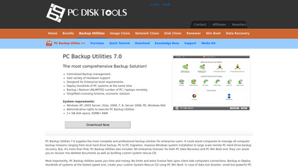 PC Backup Utilities image