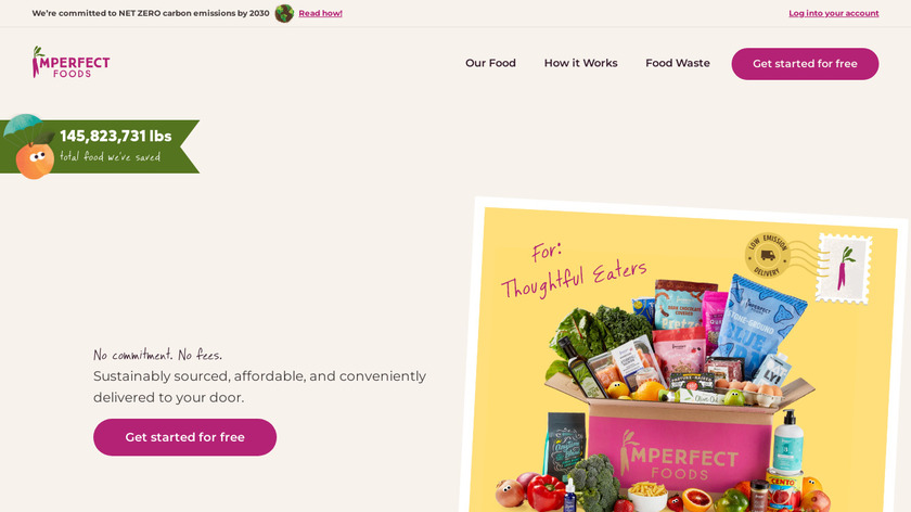 Imperfect Foods Landing Page