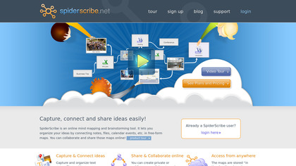 SpiderScribe.net image