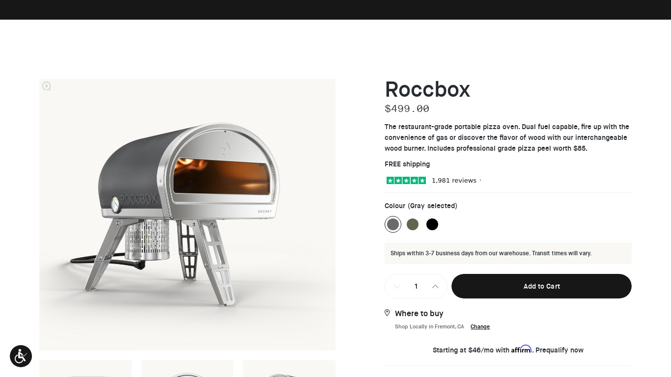 Roccbox Landing page