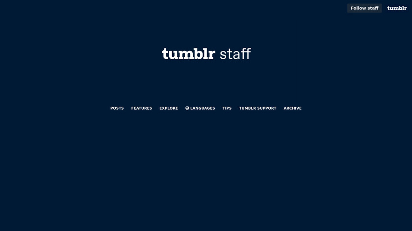 Tumblr Backup Landing Page