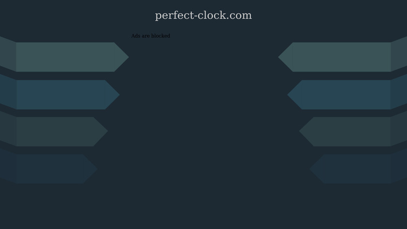 PerfectClock Landing Page