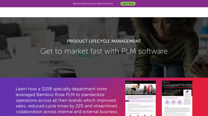Bamboo Rose Retail PLM image