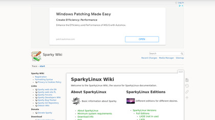 SparkyLinux image