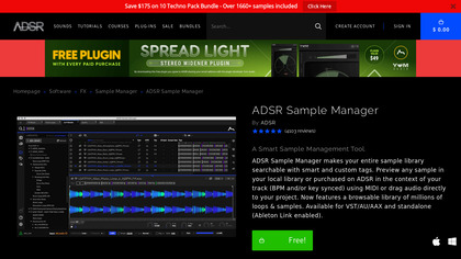 ADSR Sample Manager image