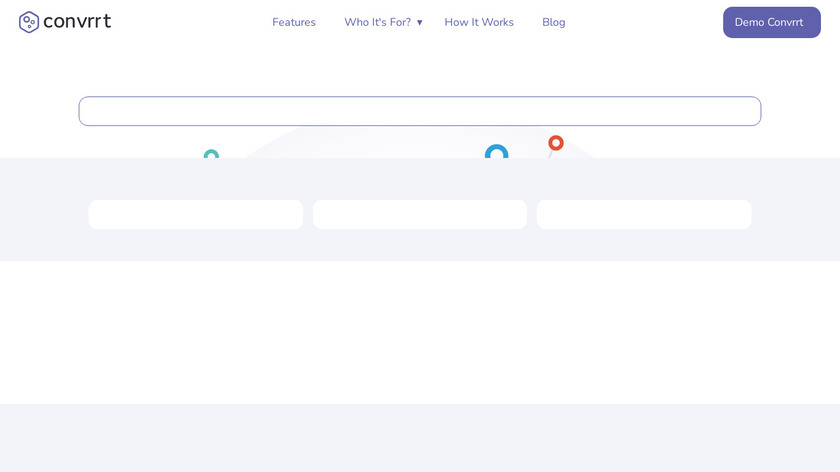 Convrrt Landing Page