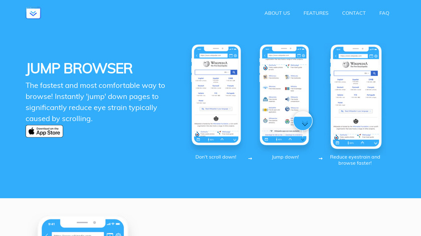 Jump Browser Landing Page