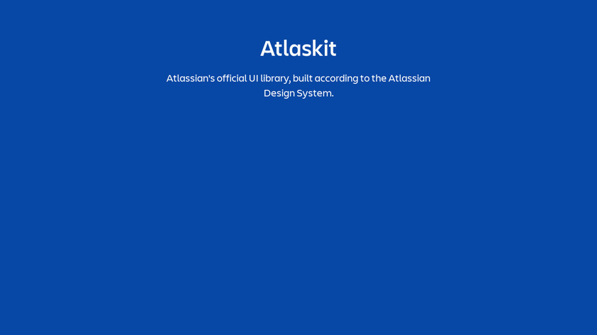 Atlaskit Landing Page