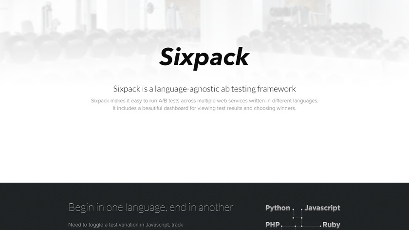 SixPack Landing Page