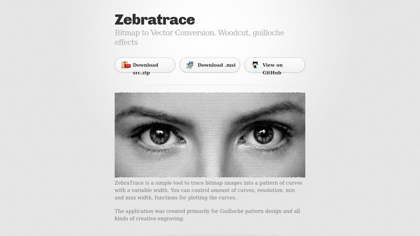 ZebraTRACE Landing Page