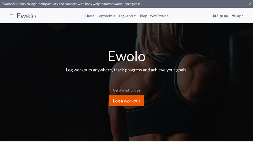 Ewolo Landing Page