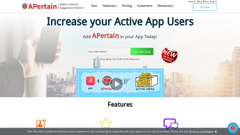 APertain Landing Page