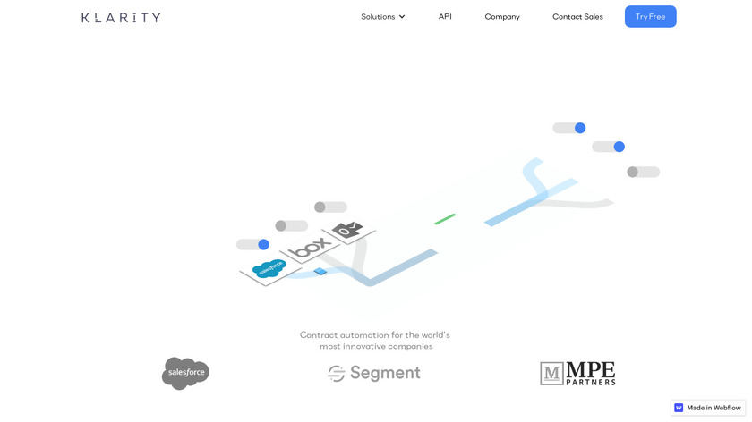 Klarity Landing Page