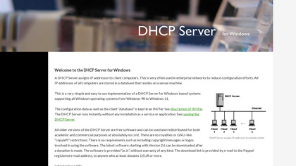 Free DHCP Server image