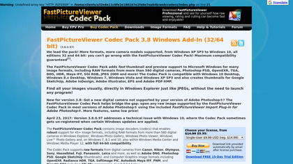FastPictureViewer Codec Pack image