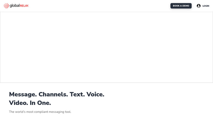 Global Relay Landing Page