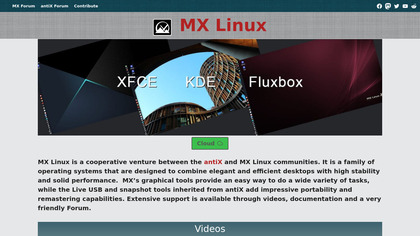 MX Linux image