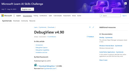 DebugView image
