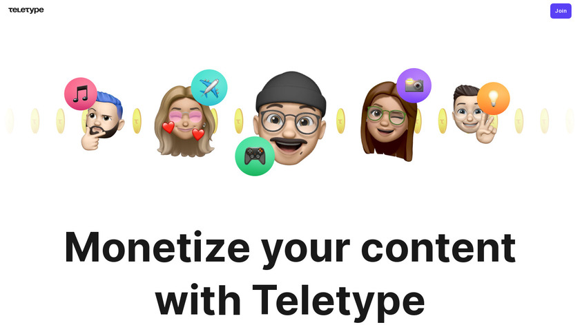 Teletype Landing Page