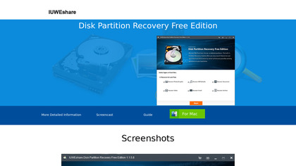Disk Partition Recovery Free Edition image