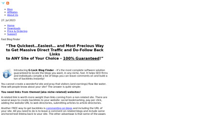 Fast Blog Finder image