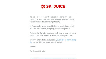 Ski Juice image